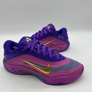 Nike FZ8605-500 Womens Size 9.5 A'ja Wilson A'One Fierce Purple Basketball Shoes